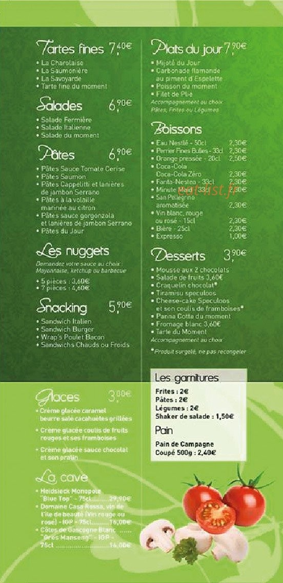 Tomate Cerise — carte page 5
