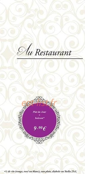 Aurélien Traiteur — carte page 1