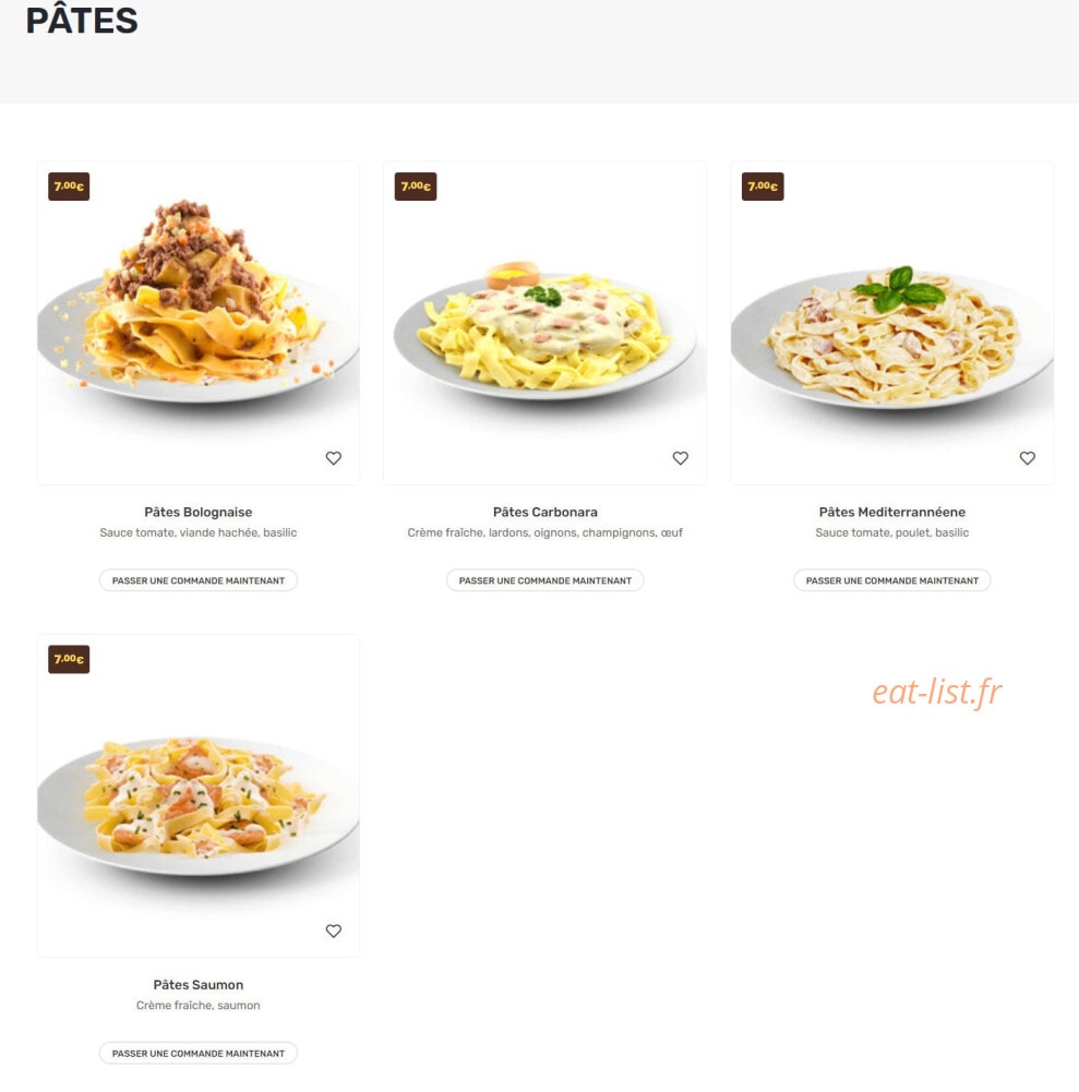 Di Napoli Pizza — carte page 11