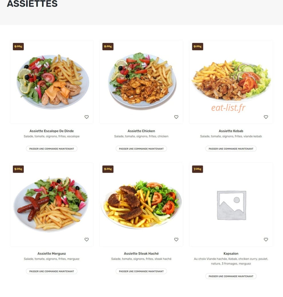 Di Napoli Pizza — carte page 10
