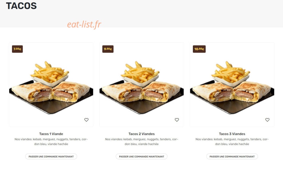 Di Napoli Pizza — carte page 7