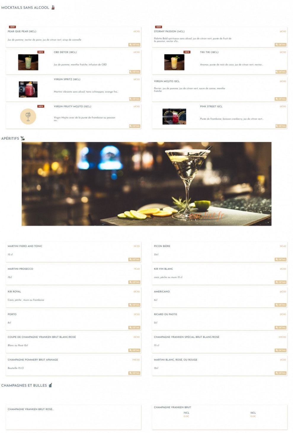 Au Bureau — carte page 7