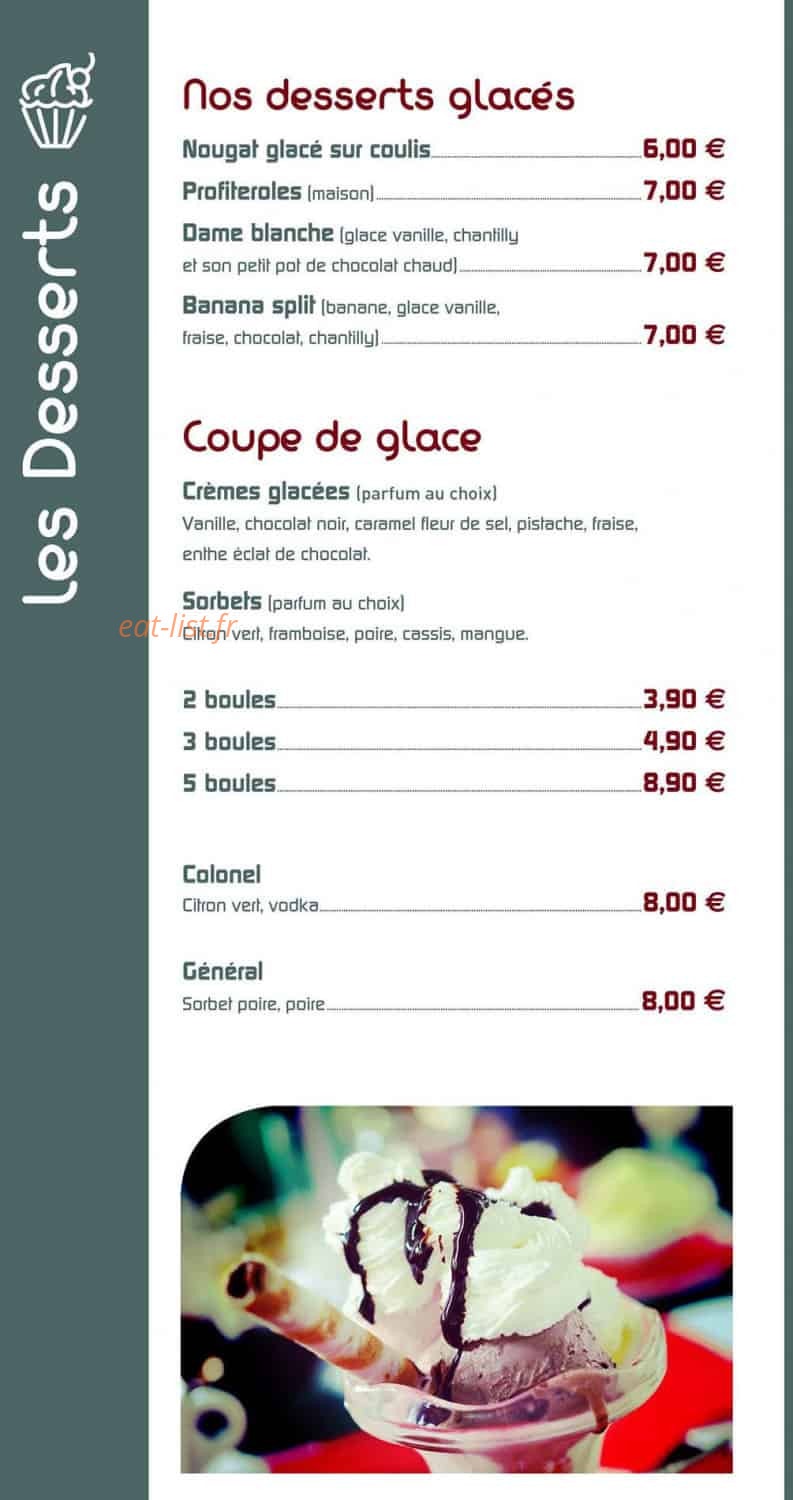 Au petit chabichou — carte page 3