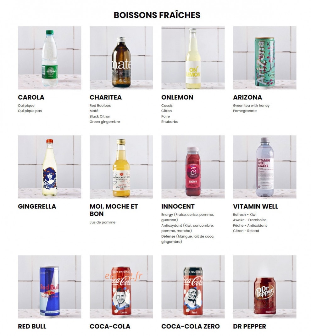 Bagelstein — carte page 8