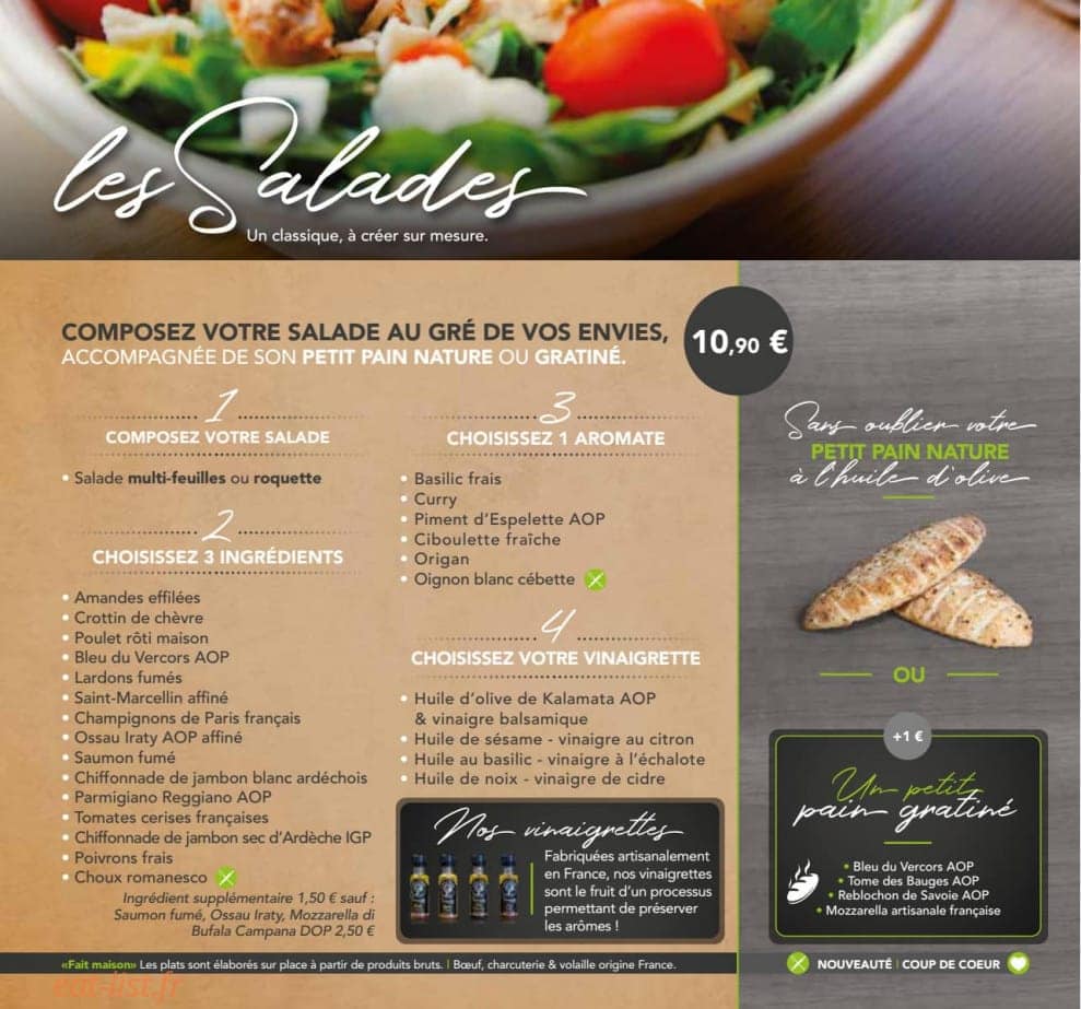 Basilic & Co — carte page 4