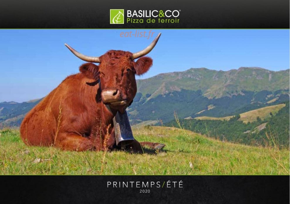 Basilic & Co — carte page 1