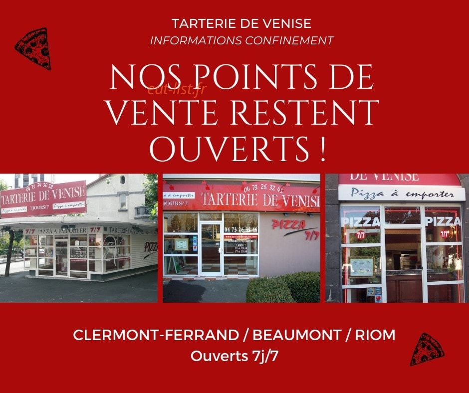 Bistro vénitien — carte page 1