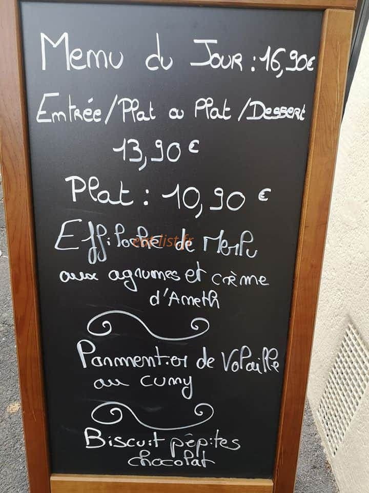Bistrot les Tontons — carte page 1