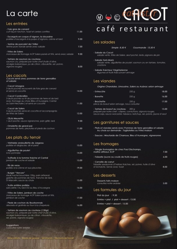 Cacot — carte page 1