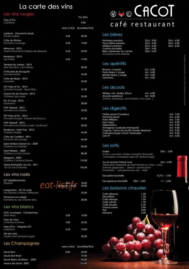Cacot — carte page 2