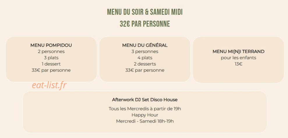 Café Charbon — carte page 8