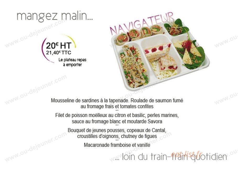 Café In — carte page 6