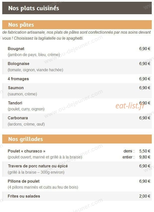 Casa Nova — carte page 6