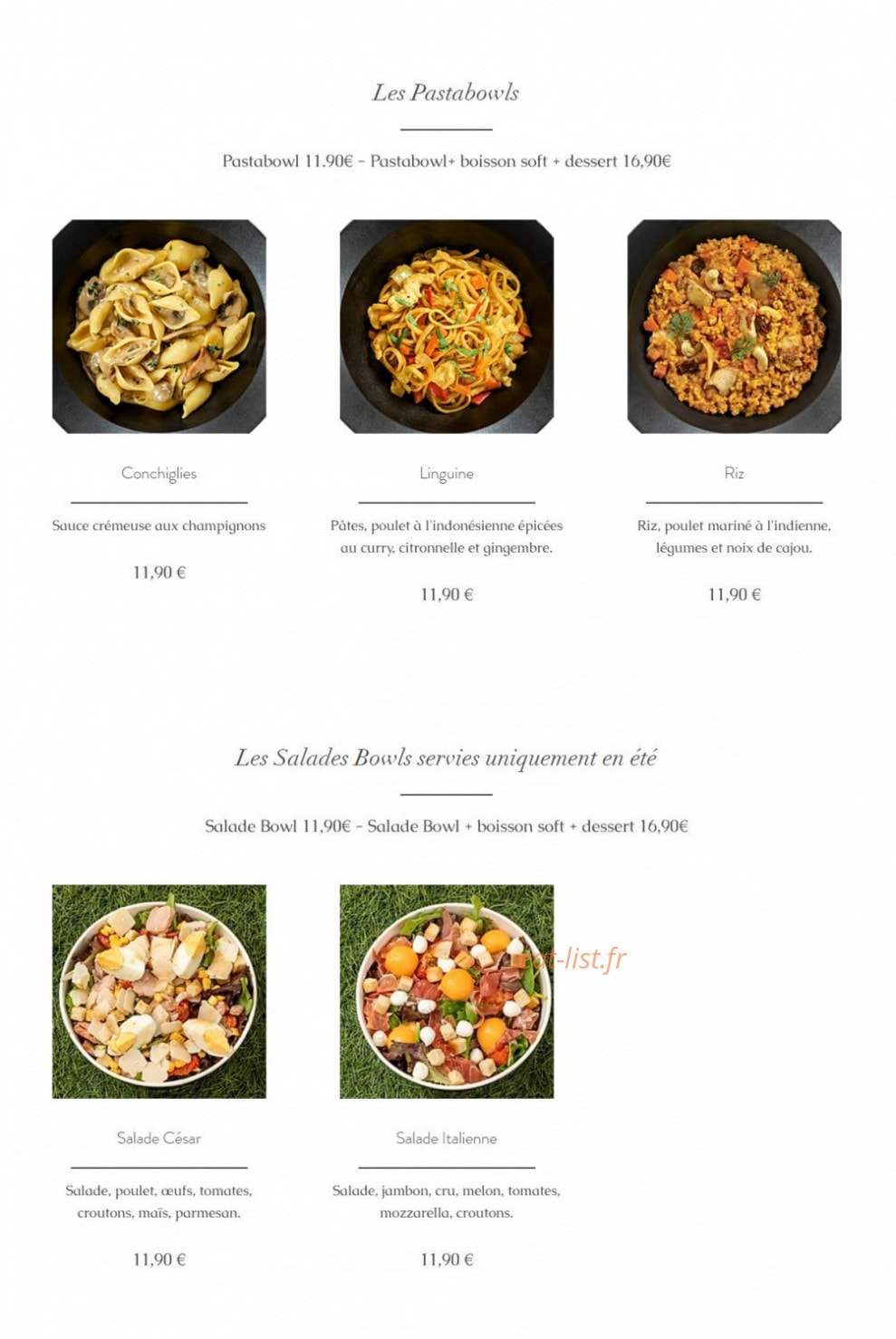 Chabada — carte page 2
