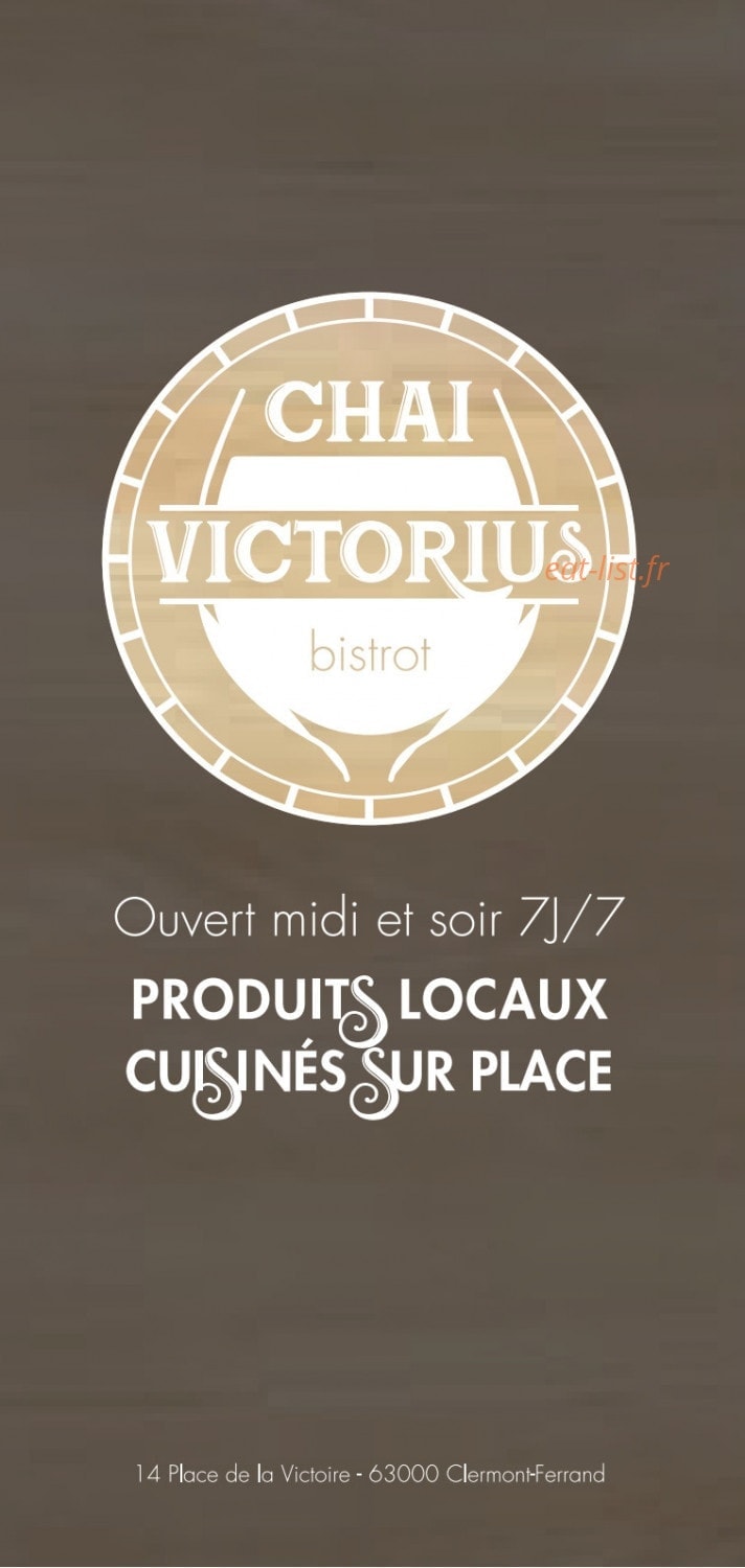 Chai Victorius — carte page 1