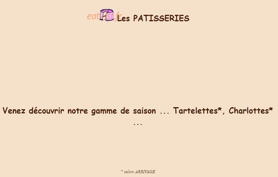 Crousti Pain — carte page 9