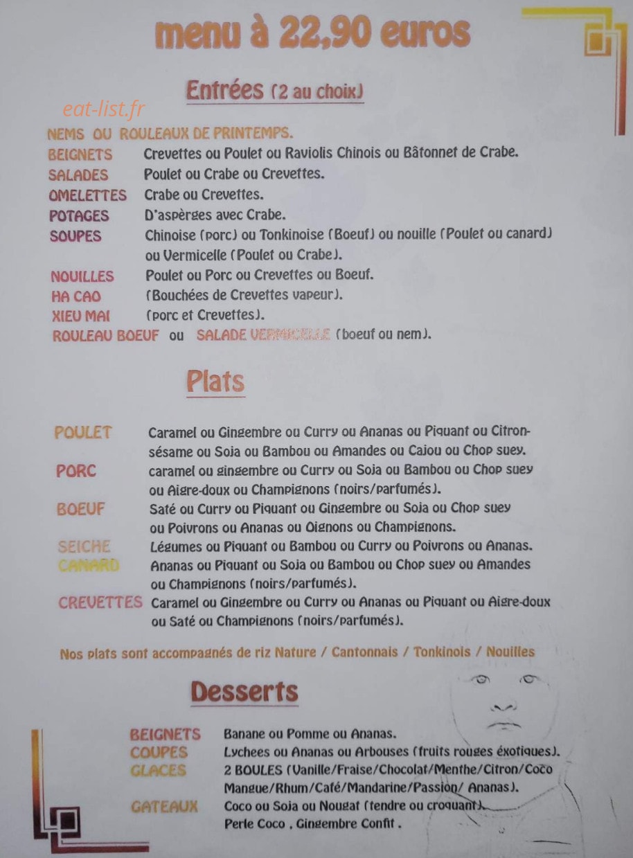 Délices d'Asie — carte page 6