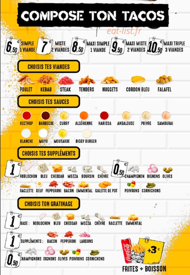 Eat Boulevard — carte page 4
