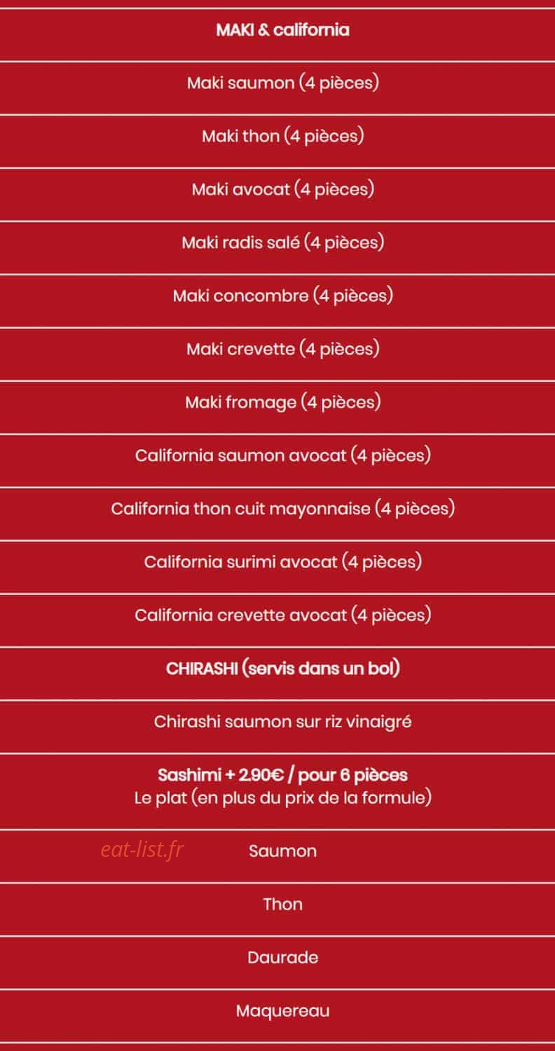 Hanami — carte page 4