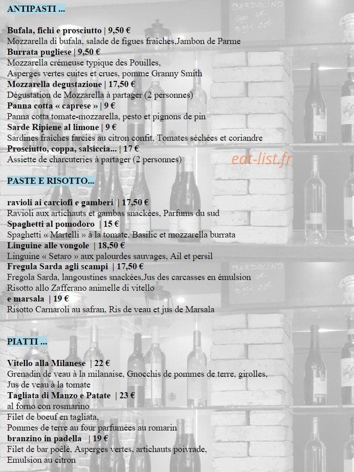 Il visconti — carte page 1