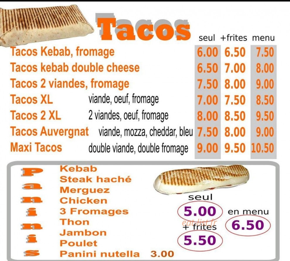 Kebab panorama — carte page 6