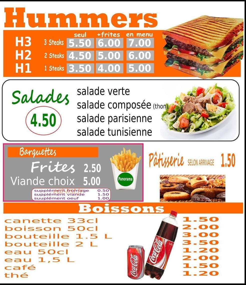 Kebab panorama — carte page 4