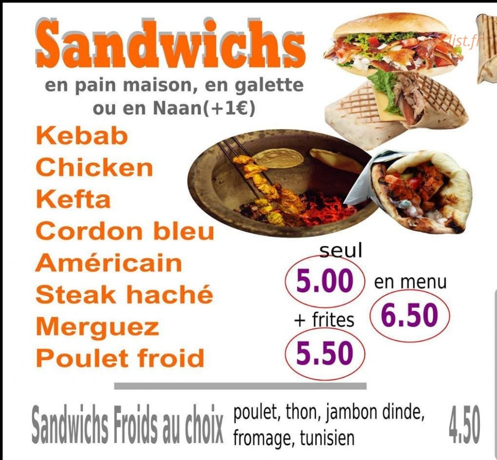 Kebab panorama — carte page 5