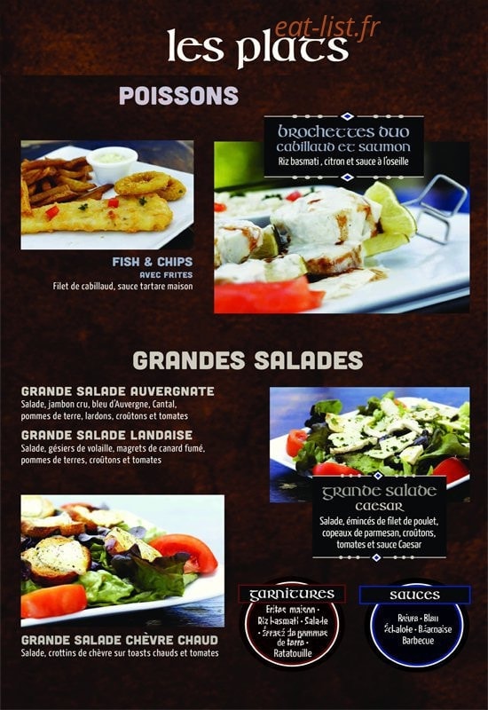 Kerry'S Pub — carte page 10