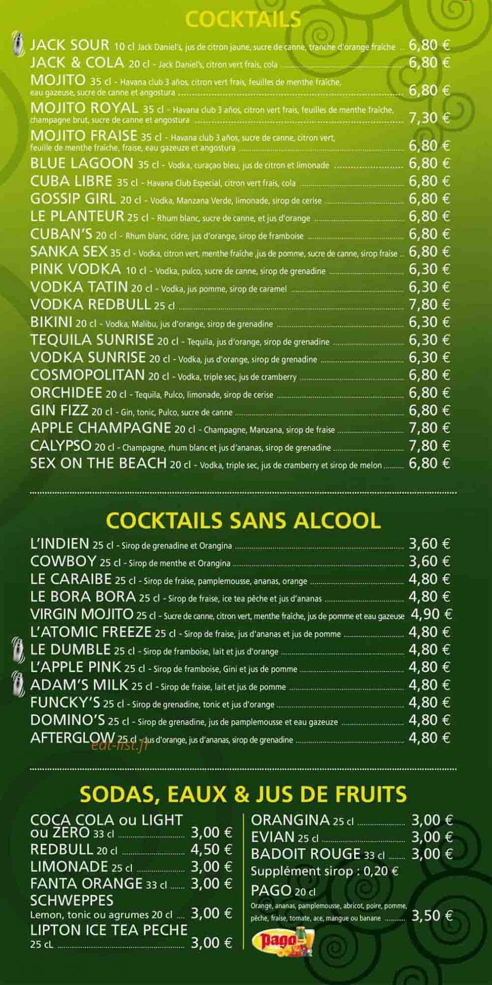 Kerry'S Pub — carte page 4