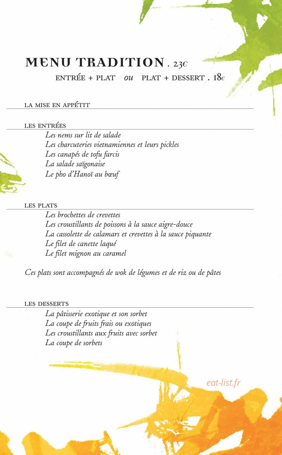 Kim Oanh — carte page 3