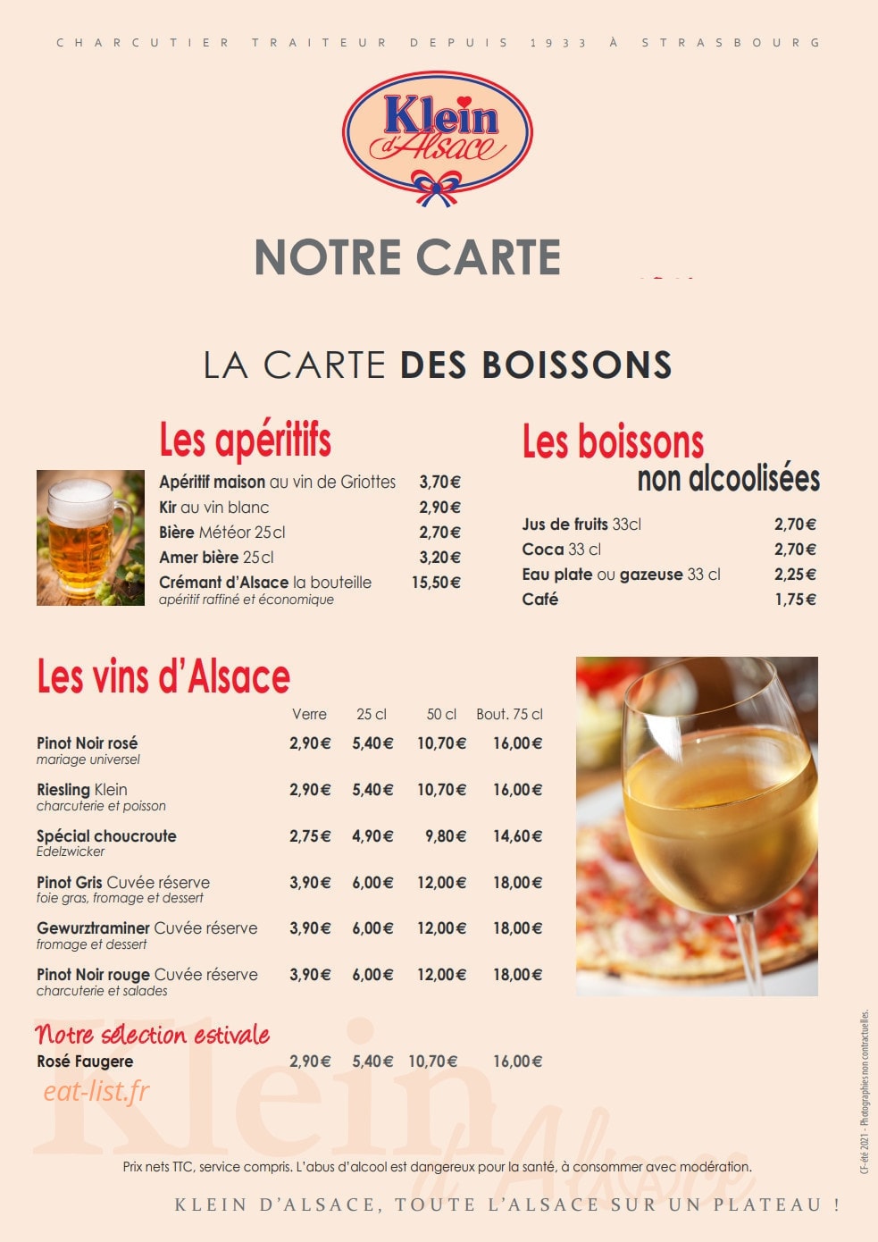 Klein d'Alsace — carte page 6