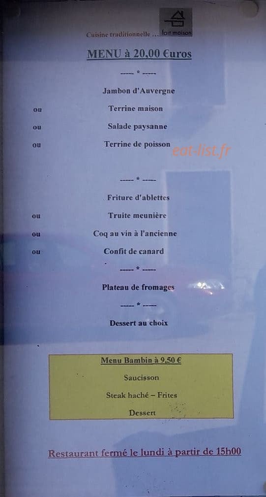 L'Hirondelle — carte page 1