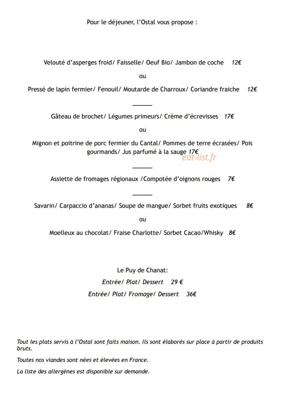 L'Ostal — carte page 1