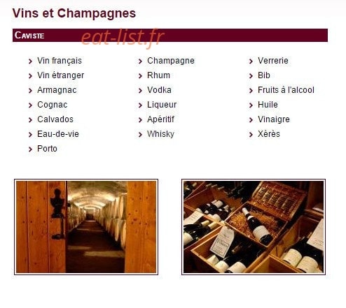 La Cave A Louis — carte page 2
