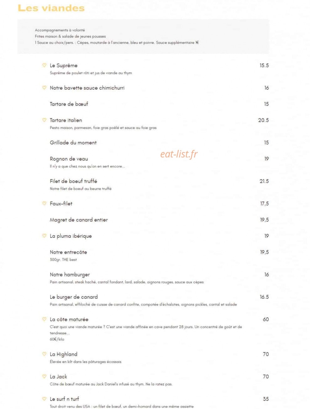 La Côte & l'Arête — carte page 2