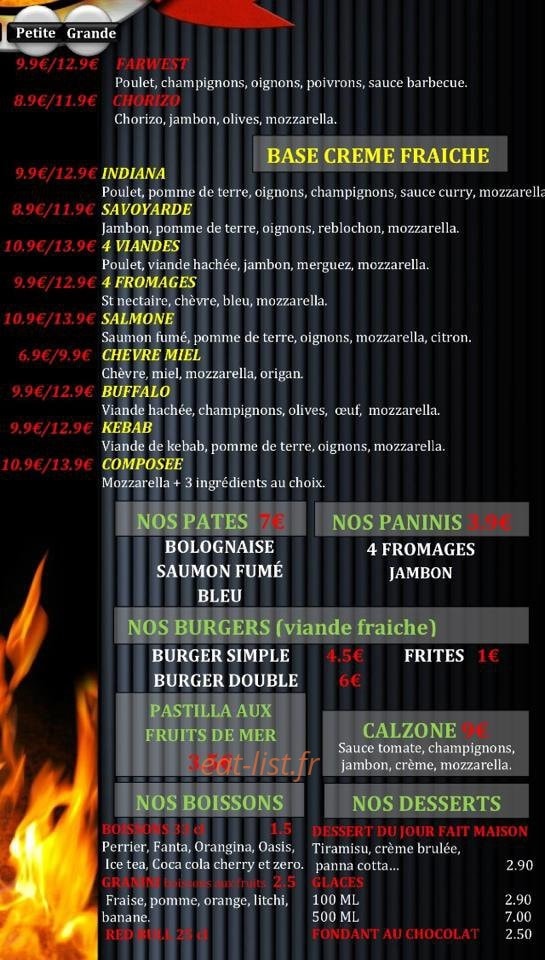 La Dolce Pizza — carte page 2