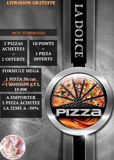La Dolce Pizza — carte page 3