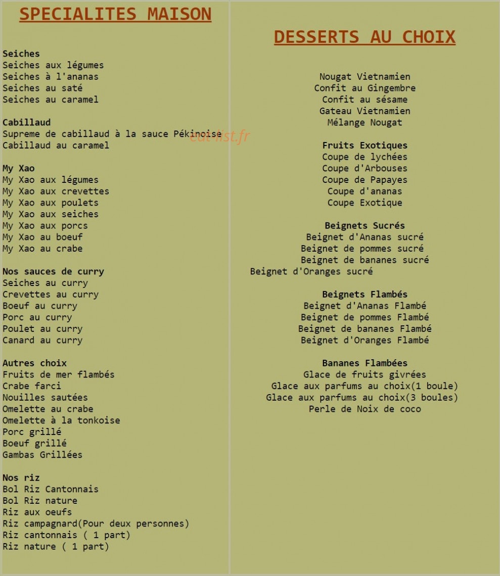 La Tonkinoise — carte page 4