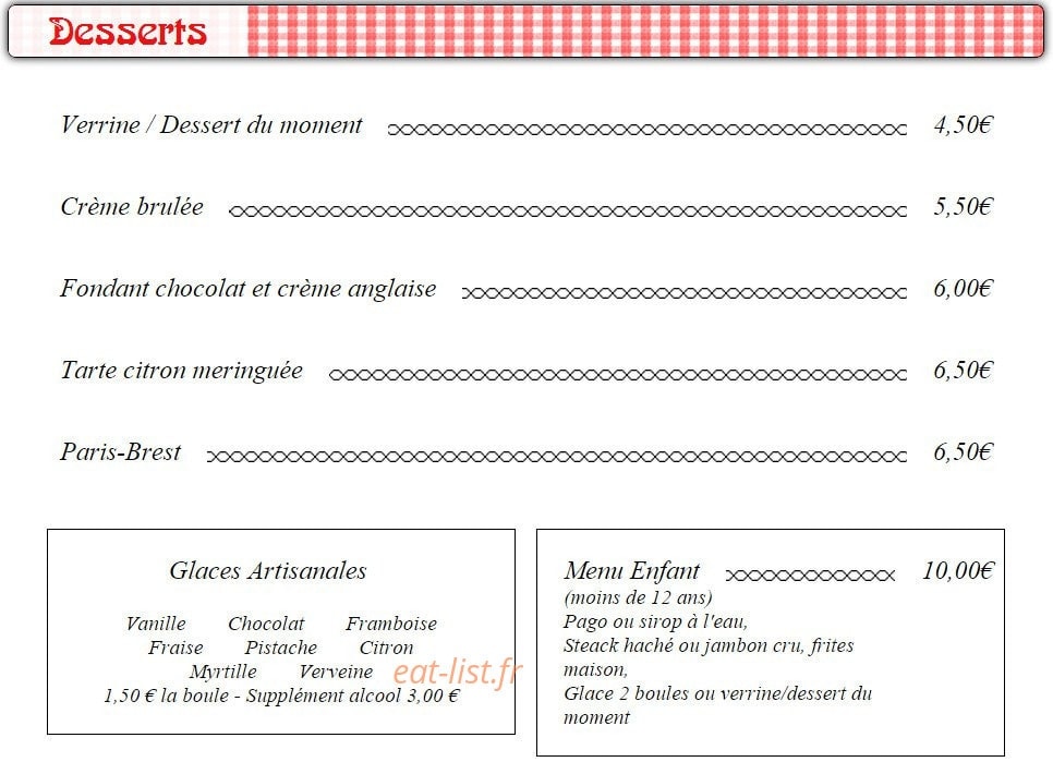 La Vache Qui Tète — carte page 2
