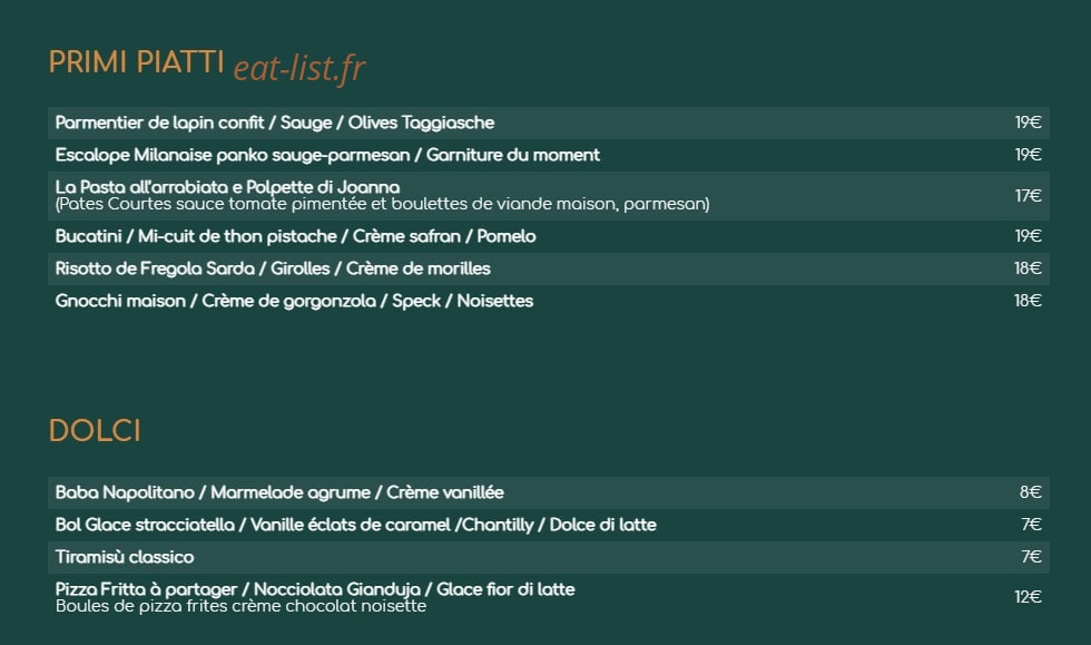 Larderia — carte page 3