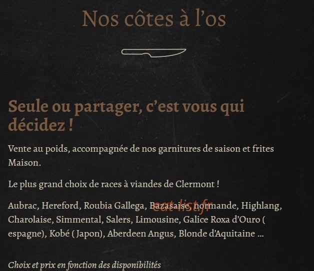 Le Buronnier — carte page 2