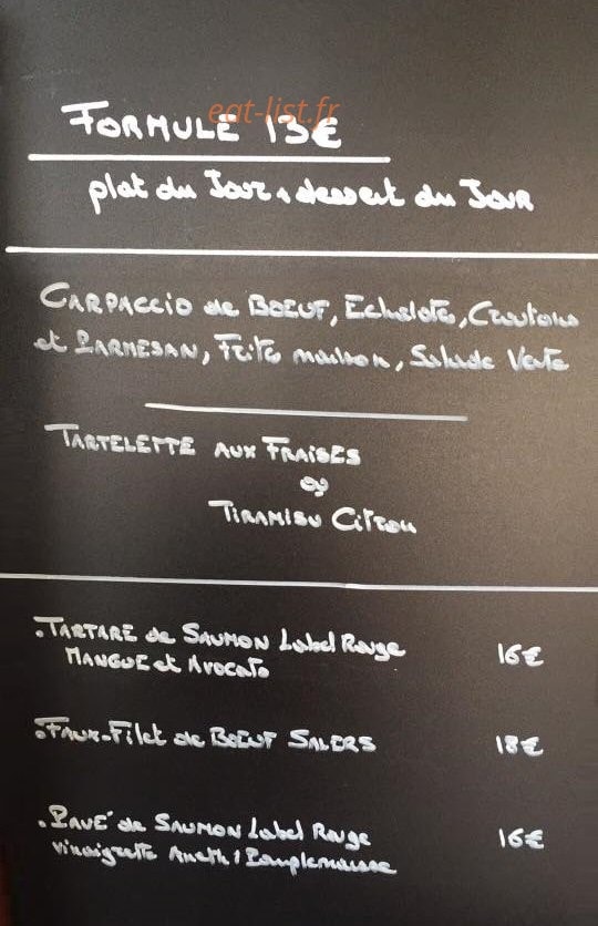 Le Dérailleur — carte page 1