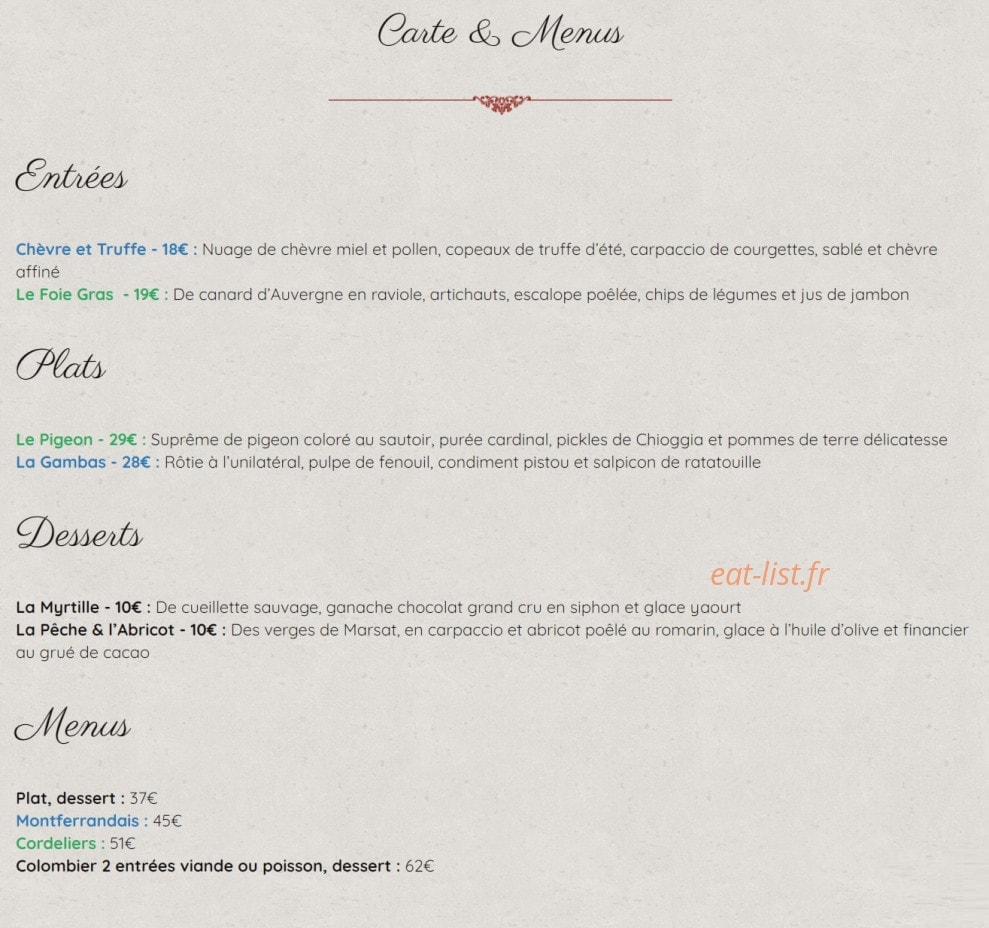Le Duguesclin — carte page 1