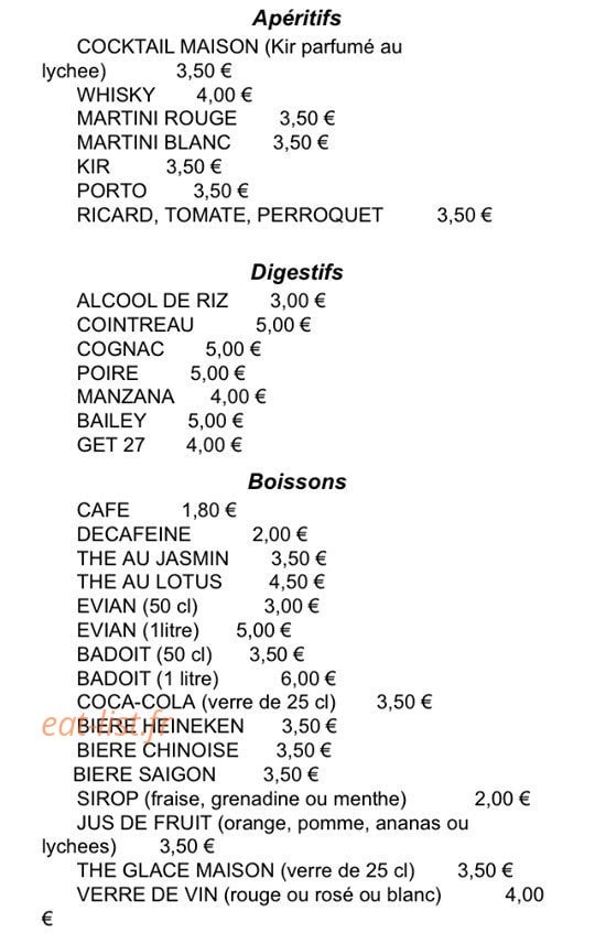 Le Lotus — carte page 11