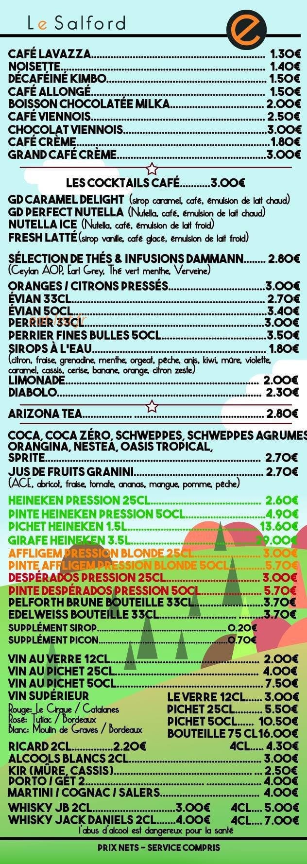 Le Salford — carte page 2