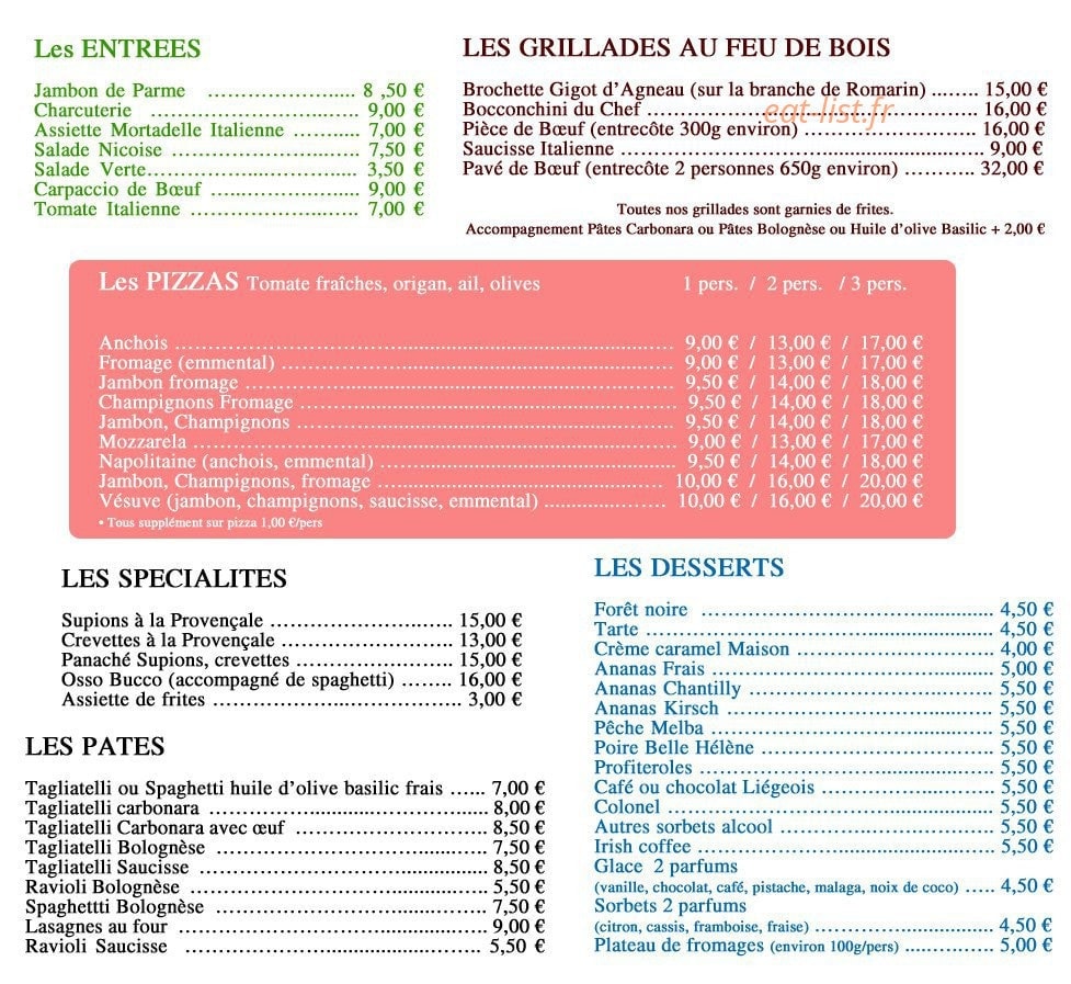 Le Vesuve — carte page 1