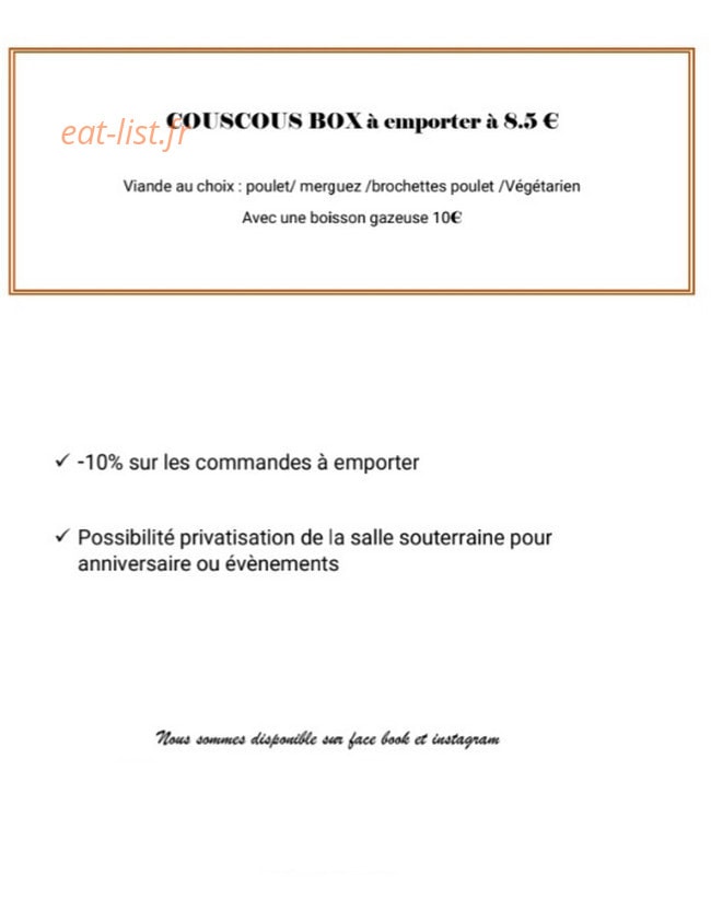 Les Ruelles de Marrakech — carte page 4
