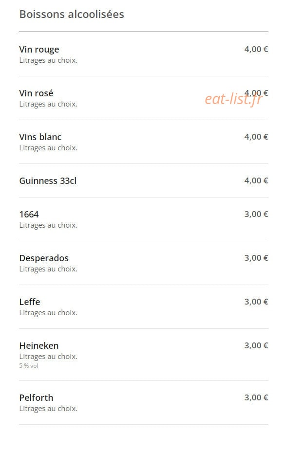 Les saveurs d Afrique — carte page 3