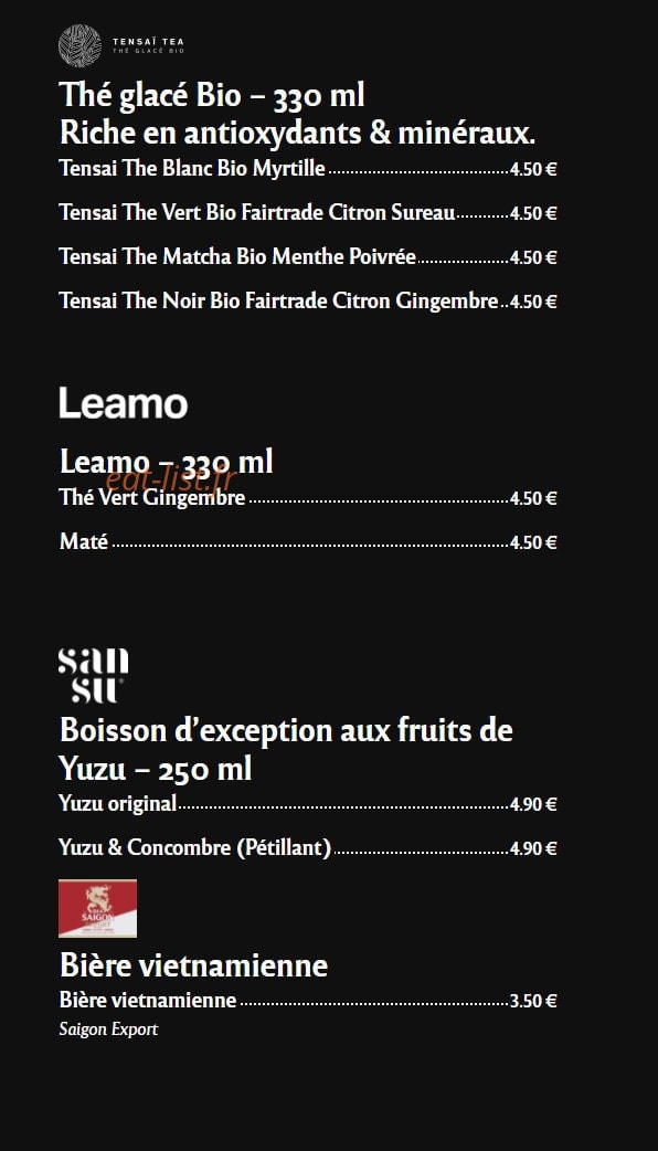 Let's Wok — carte page 4