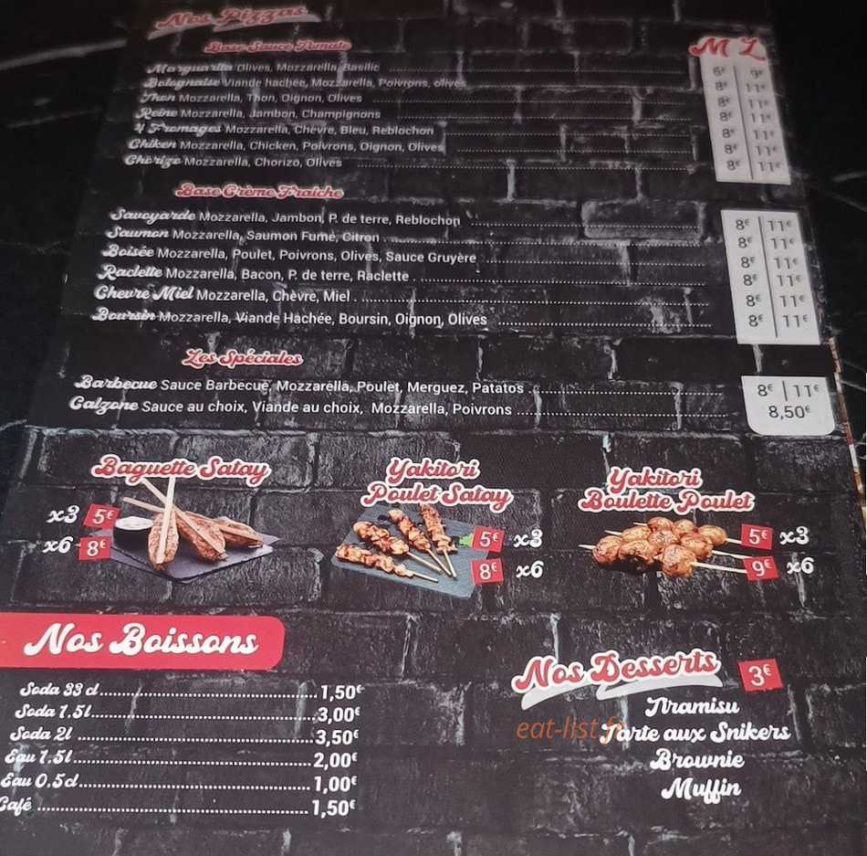 Maxi Tacos — carte page 4